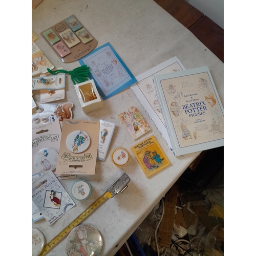 95 - World of Beatrix Potter and Peter Rabbit collectables : book, stickers, buttons, badges and related ... 