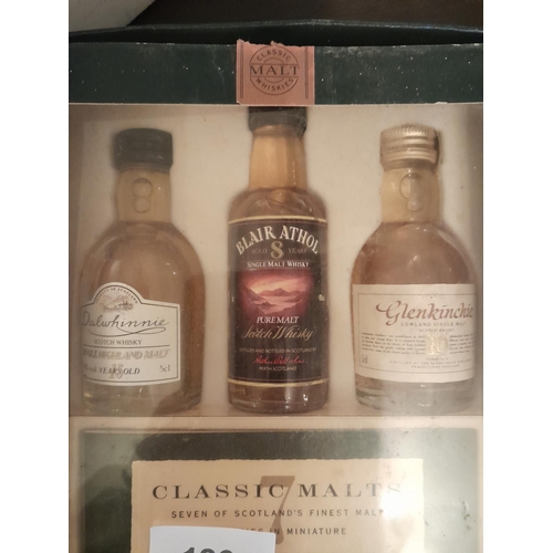 127 - Collectable miniatures including whisky