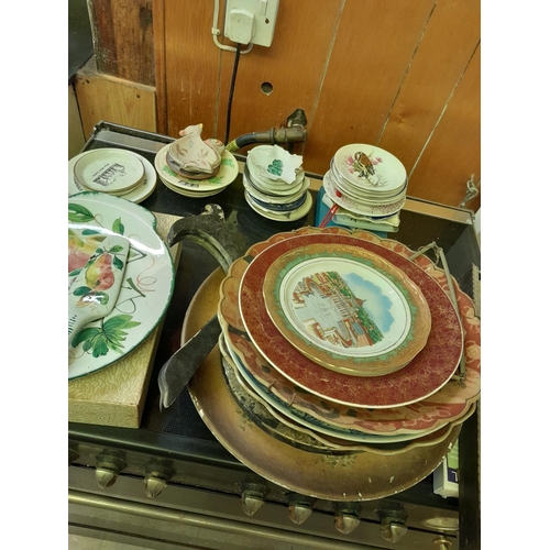 144 - Collectable wall plates and other china