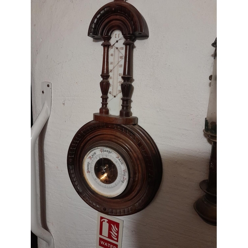 151 - Early 20th century wall barometer