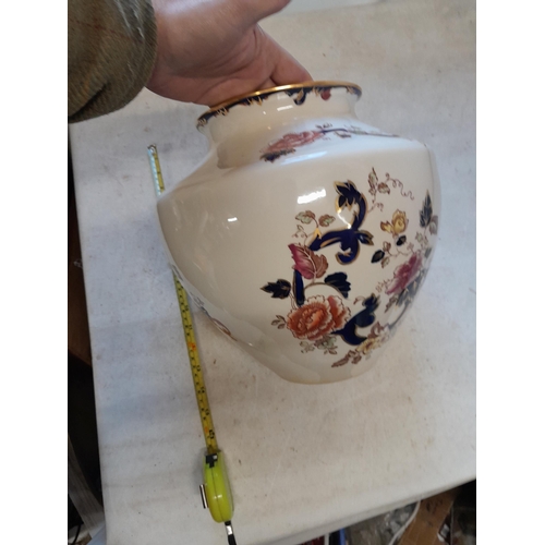 50 - Very large Masons Mandalay vase in good order