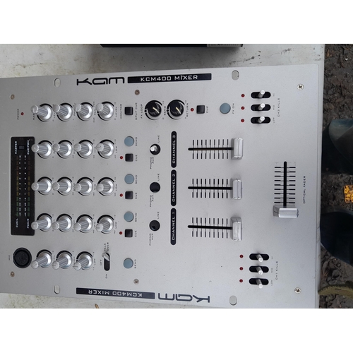 107 - KCM 400 mixer & KCM Scratch Pro 50 DJ mixer