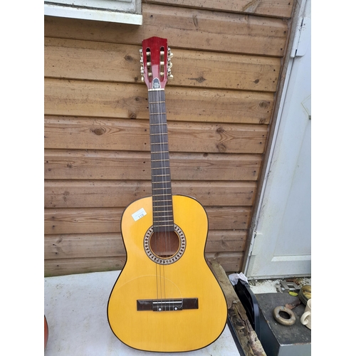 119 - Non branded acoustic guitar