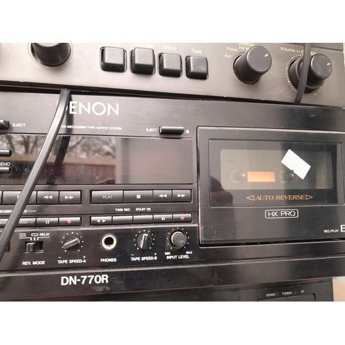 121 - Vintage stereo : Denon DN 770R cassette deck