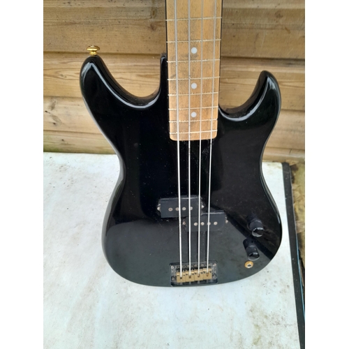 131 - Vintage Kay fretless electric bass guitar WO 21184