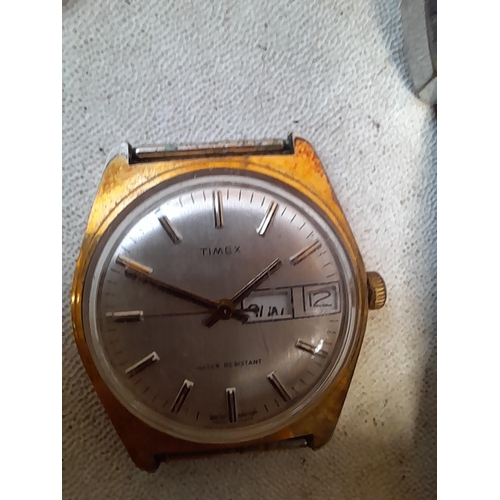 246 - Vintage Saxon and Timex wristwatches