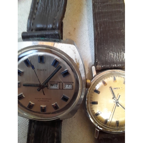 246 - Vintage Saxon and Timex wristwatches