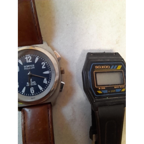 246 - Vintage Saxon and Timex wristwatches