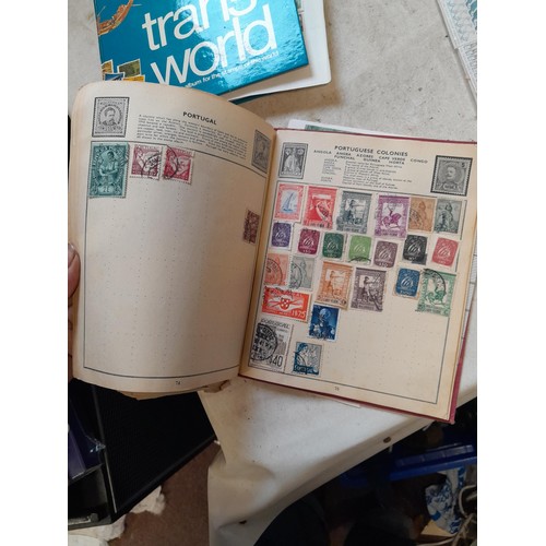 23 - Collection of 20th century stamps of the world mounted in 2 x albums, loose mint and used stamps