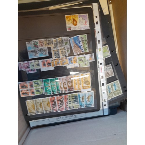 115 - A Mint and Used collection of stamps of Africa, this extensive collection is offered in stock books,... 