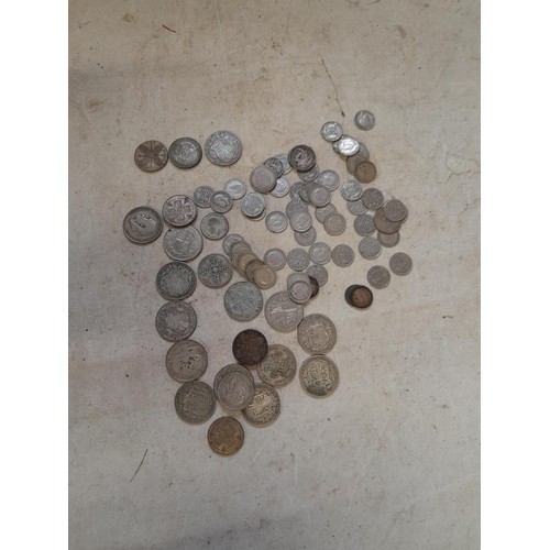 117 - Approx 440 g of pre 1947 silver coins