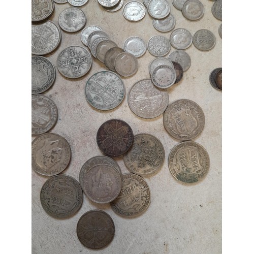 117 - Approx 440 g of pre 1947 silver coins