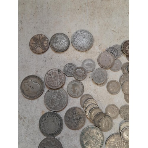 117 - Approx 440 g of pre 1947 silver coins