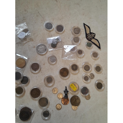 159 - Coins : fantasy coins included among GB base metal and other coins