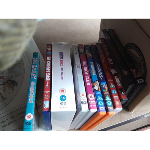 162 - Children books, Beatrix Potter, Ladybirds & DVDS