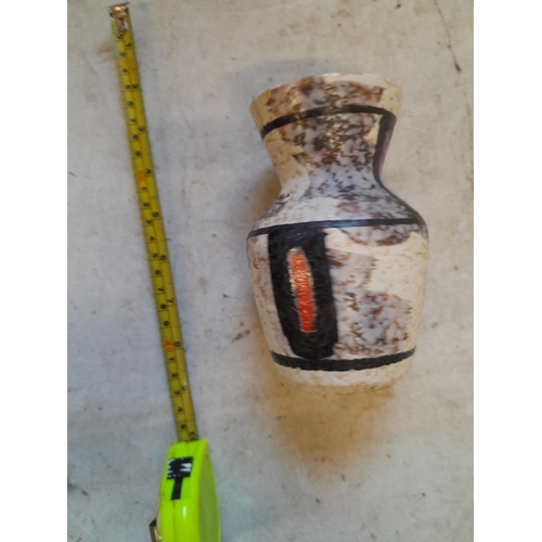 462 - West German Scheurich Pottery vase small edge chip