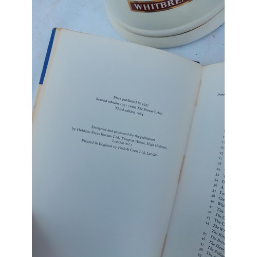 620 - Brewery and Pub interest : 2 x Whitbread advertising pottery tankards & single volume : The Story of... 