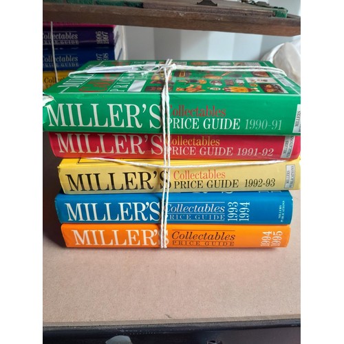 646 - 10 x  Millers Guide Books 1990 - 2000 plus one other 1995