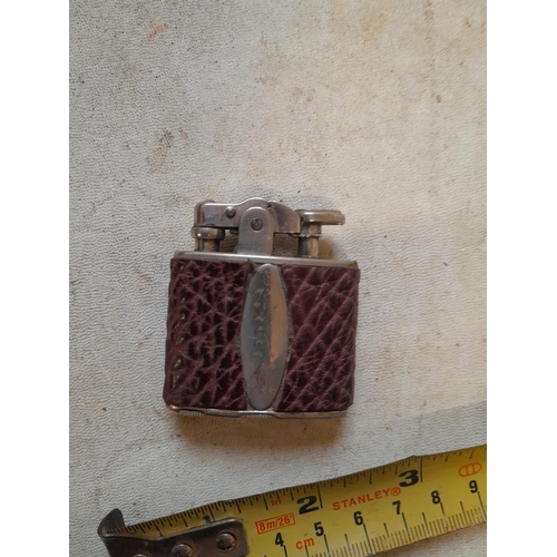 653 - Exceptionally rare Ronson De Light, 1st version, no slot in filler cap, no Ronson on thumb plate 1st... 