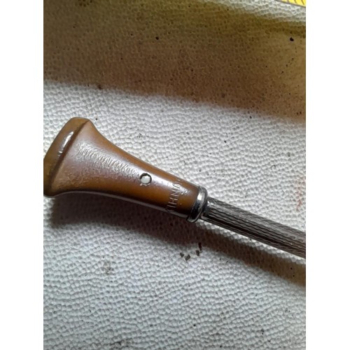 669 - Dunhill silver cigarette holder, early example with NO ejector mechanism with original mouth piece 7... 