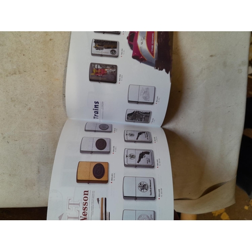 680 - Zippo lighter catalogue booklet 1999