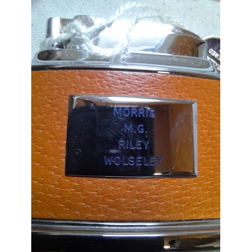 685 - Rare Ronson Senator lighter presented to an employee of the Nuffield Organization  prior to acquisit... 