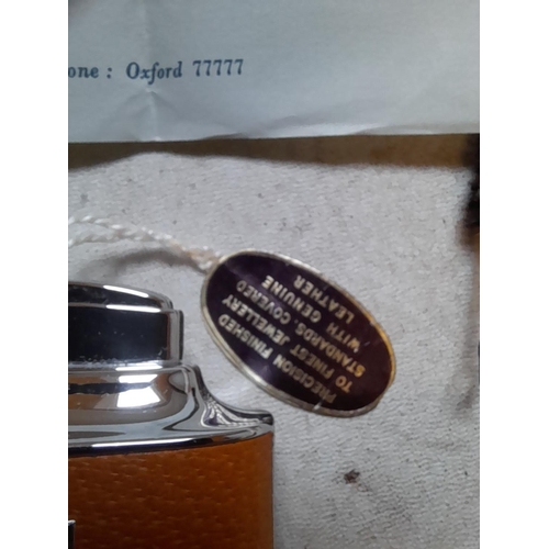 685 - Rare Ronson Senator lighter presented to an employee of the Nuffield Organization  prior to acquisit... 
