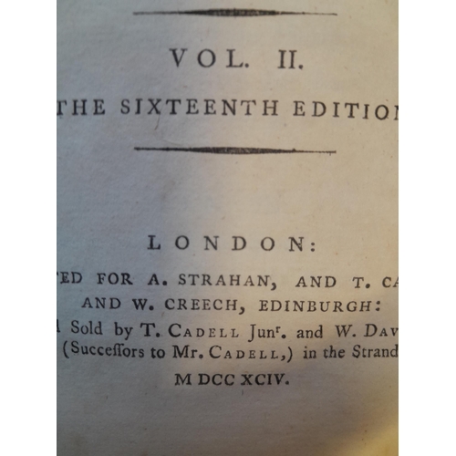 36 - Single volume : 1794 edition Book of Sermons, cover off but present