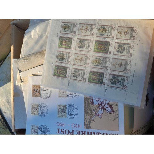 55 - Stamps of modern Germany in envelopes mostly used CTO as received from German Post, approx 10 kg inc... 