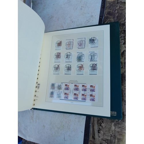 56 - Stamps of Germany, used and mint mounted in 14 stock books and stamp albums , mainly post war 20 kg ... 