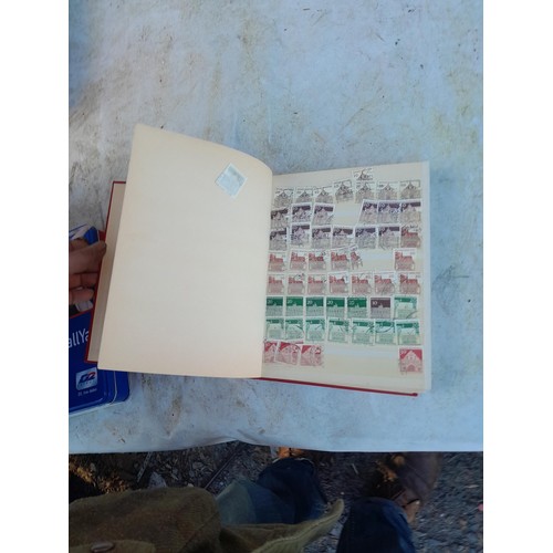57 - 14 albums and stocks of post war Stamps of Germany, some mounted mint and used  and some loose in ti... 
