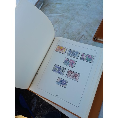 60 - Stamps of Czechoslovakia 1962- 1975 near complete mint and used in three albums