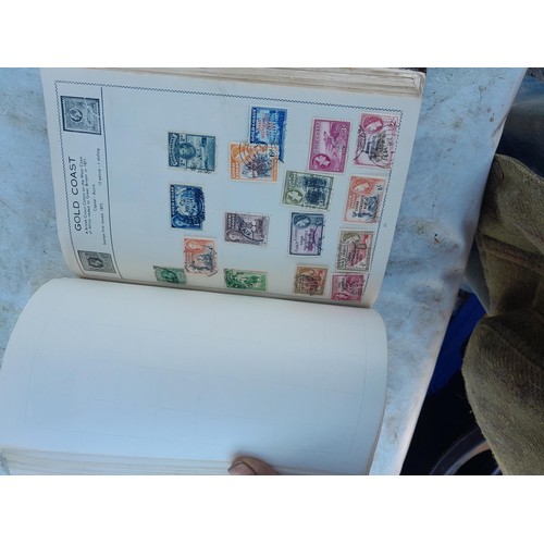 62 - Stamps : Old Movealeaf album  with all world collection