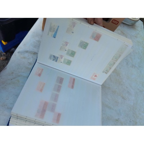 68 - Stamps : Duplicated Commonwealth Accumulation, mint and used in 7 large stock books