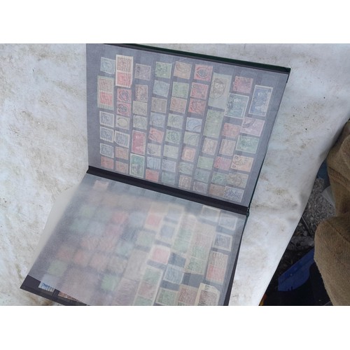 79 - Large array of GB, Commonwealth and World stamps from all eras  mounted minted and used in 18 stock ... 