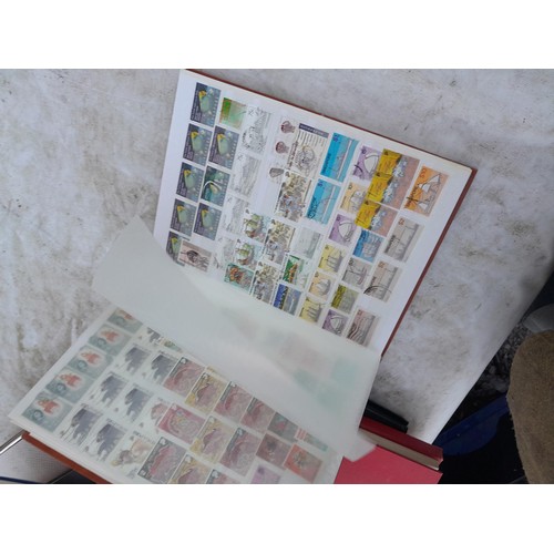 79 - Large array of GB, Commonwealth and World stamps from all eras  mounted minted and used in 18 stock ... 