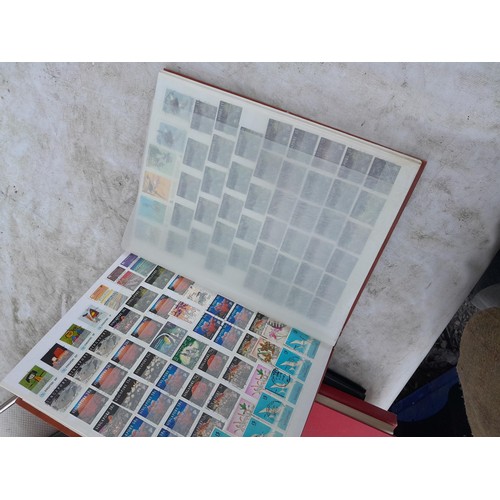 79 - Large array of GB, Commonwealth and World stamps from all eras  mounted minted and used in 18 stock ... 