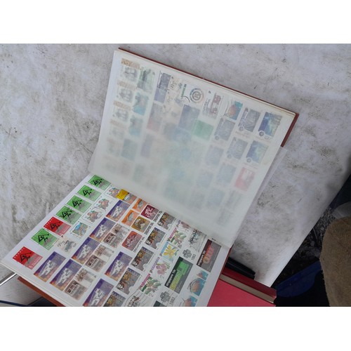 79 - Large array of GB, Commonwealth and World stamps from all eras  mounted minted and used in 18 stock ... 