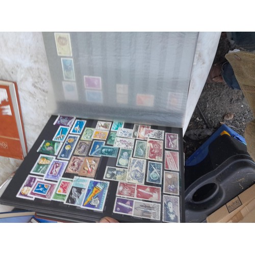 79 - Large array of GB, Commonwealth and World stamps from all eras  mounted minted and used in 18 stock ... 