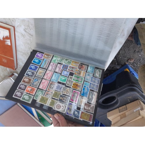 79 - Large array of GB, Commonwealth and World stamps from all eras  mounted minted and used in 18 stock ... 