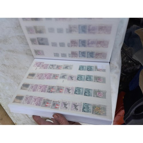 79 - Large array of GB, Commonwealth and World stamps from all eras  mounted minted and used in 18 stock ... 