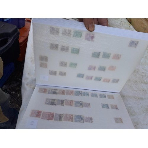 79 - Large array of GB, Commonwealth and World stamps from all eras  mounted minted and used in 18 stock ... 