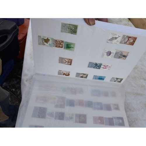 79 - Large array of GB, Commonwealth and World stamps from all eras  mounted minted and used in 18 stock ... 