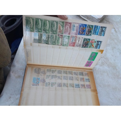 79 - Large array of GB, Commonwealth and World stamps from all eras  mounted minted and used in 18 stock ... 