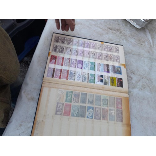 79 - Large array of GB, Commonwealth and World stamps from all eras  mounted minted and used in 18 stock ... 