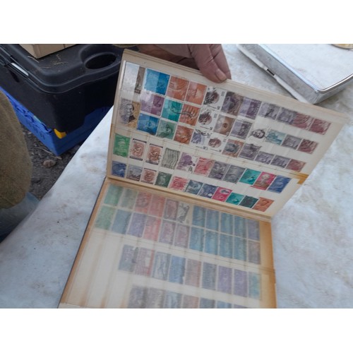 79 - Large array of GB, Commonwealth and World stamps from all eras  mounted minted and used in 18 stock ... 