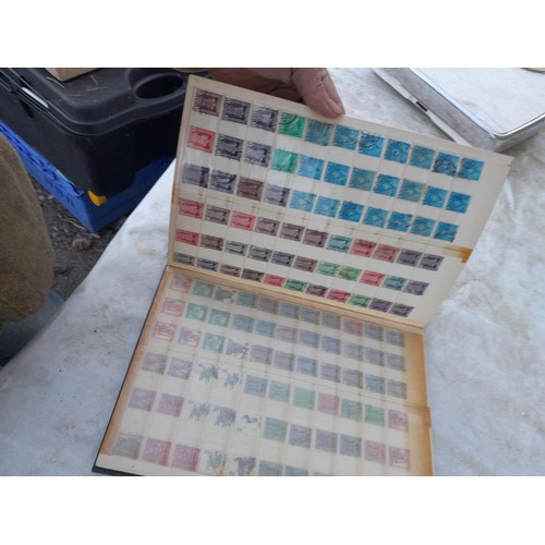 79 - Large array of GB, Commonwealth and World stamps from all eras  mounted minted and used in 18 stock ... 