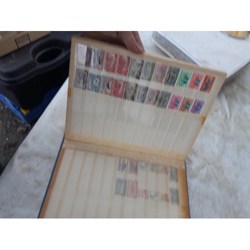 79 - Large array of GB, Commonwealth and World stamps from all eras  mounted minted and used in 18 stock ... 