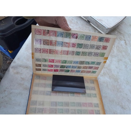 79 - Large array of GB, Commonwealth and World stamps from all eras  mounted minted and used in 18 stock ... 