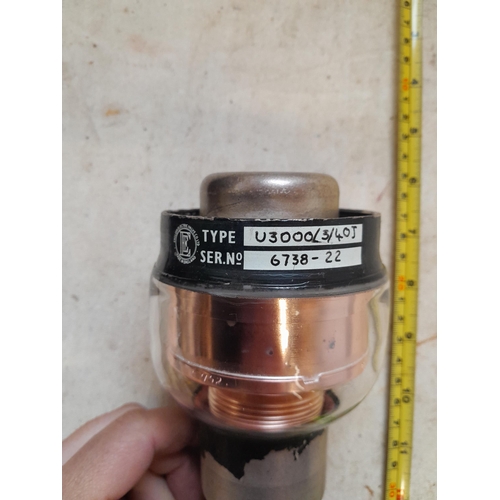 20 - Vintage English Electric Valve company  vacuum capacitor